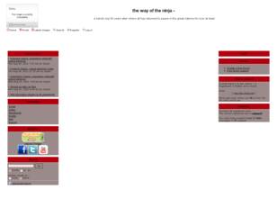 Free forum : the way of the ninja