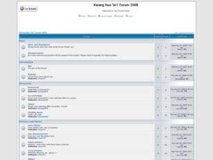 free forum : Kwang Hua 5A1 Forum