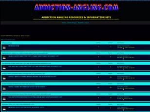 Free forum : addiction angling information