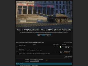 Free forum : Home of the AFK clan