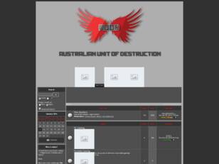 Australian Unit of Destruction Homepage