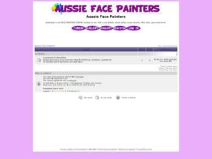 Free forum : Aussie Face Painters