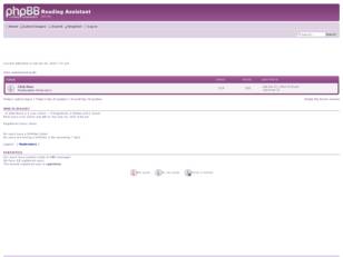 Free forum : Reading Assistant