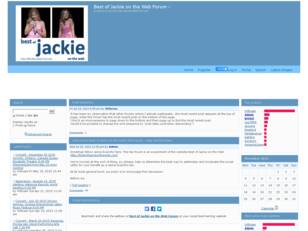 Free forum : Best of Jackie on the Web