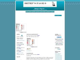 Free forum : Betep's Page 0