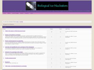 Biological Ice Nucleators