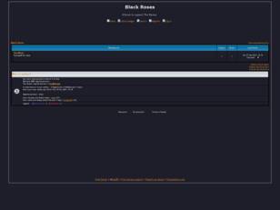 Free forum : Black Roses