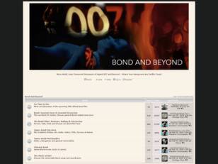 Bond And Beyond: A James Bond Forum Community Devoted To MI6 Agent 007