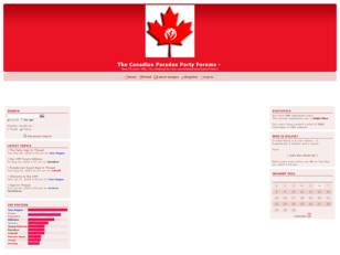 The Canadian Paradox Party Forums