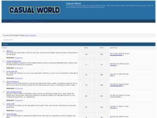 Free forum : Casual World