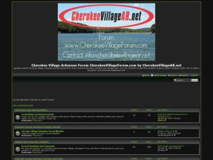 Cherokee Village Arkansas Forum by CherokeeVillageAR.net