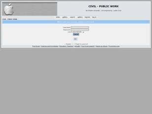 free forum : CIVIL - PUBLIC WORK