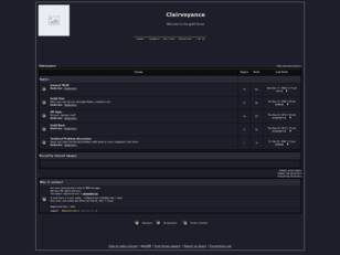 Clairvoyance Guild forum