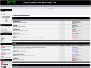 Official forums located at www.clansgfh.com