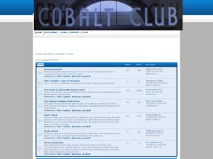 Free forum : The Cobalt Club Annex