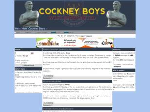 West Ham Forum  Cockney Boys