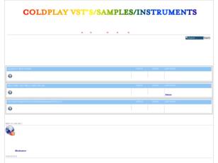 COLDPLAY VSTS/SAMPLES/INSTRUMENTS