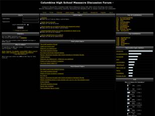 Columbine High School Massacre Discussion Forum