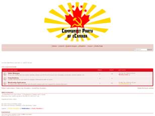 Communist Party of eCanada Forums