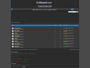 Cricket Project Sim
