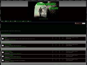 Free forum : Unforgiveable Curse