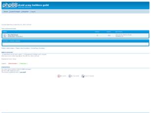 Free forum : droid army builders guild