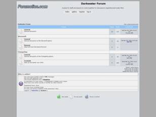 Darkwater Staff Forum