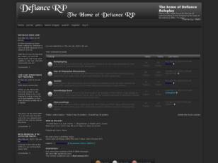 Free forum : The home of Defiance Roleplay