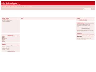 Delta Epilsion Forum