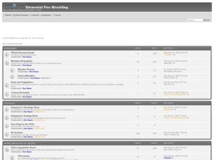 Free forum : Elemental Fire Wrestling