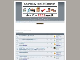 Emergency Home Preparation
