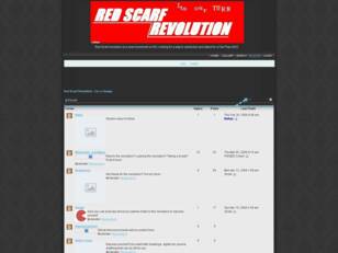 Free forum : Red Scarf Revolution - For a change