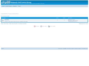 Free forum : Enigmatic Self Control Group