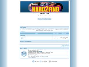 Free forum : Hard 2 Find