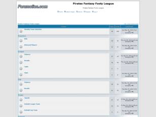 Pirates Fantasy Footy League