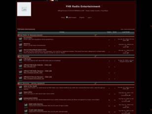 Forum gratuit : FHR Radio Entertainment