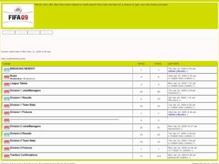Free forum : Fifa 09 Manager Live