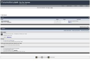 Free forum : Fly For Heroes