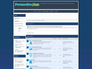 Forumotion Hub - Community of Forumotion Users