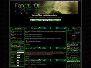 Free forum : ForceOfOne Guild Discussions