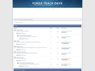 Forza Track Days