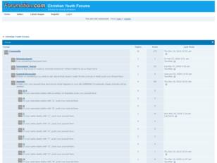 Free forum : Christian Youth Forums