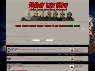 Friday the 13th Website