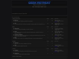 Geek Retreat