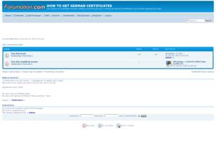 HOW TO GET GERMAN CERTIFICATES