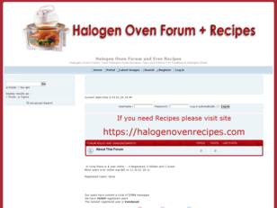 Free Halogen Oven Recipes. Halogen Oven Forum. Halogen Oven Shop.