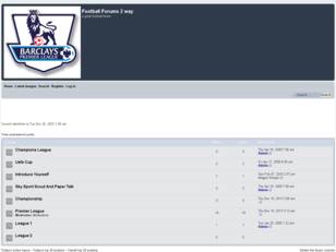 Free forum : Football Forums 2 way