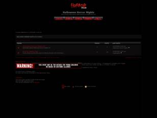 Halloween Horror Nights Official Forum