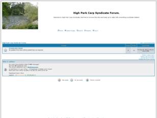 Free forum : High Park Carp Syndicate