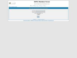 Free forum : IOPCC Members Forum